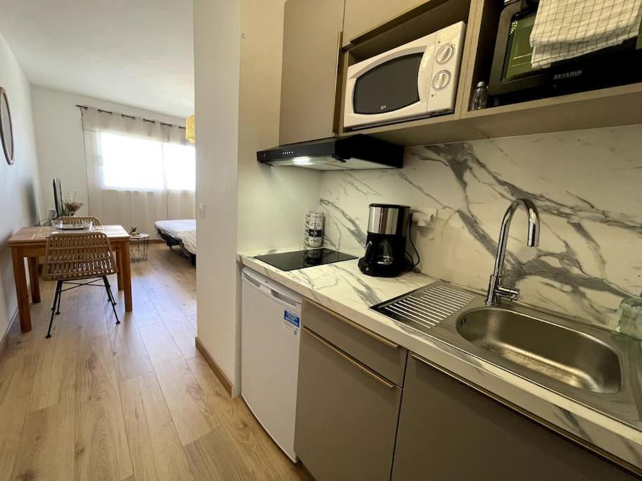 Charmant Studio Climatise Avec Parking, Au Coeur De Pietranera, Plage A 500M, Bastia A 2Km Ville-di-Pietrabugno المظهر الخارجي الصورة